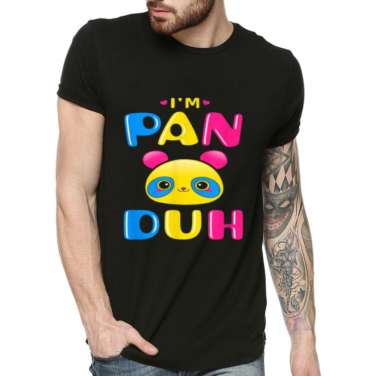 Pansexual Panda Bear I m Pan Duh Gay Pride LGBT Shirt 4 - Pansexual Panda Bear I'm Pan Duh Gay Pride LGBT Shirt