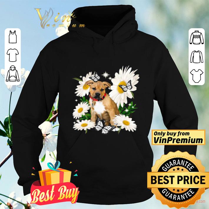 Pitbull Boxer Mix Daisy flower Classic shirt 4 - Pitbull Boxer Mix Daisy flower Classic shirt
