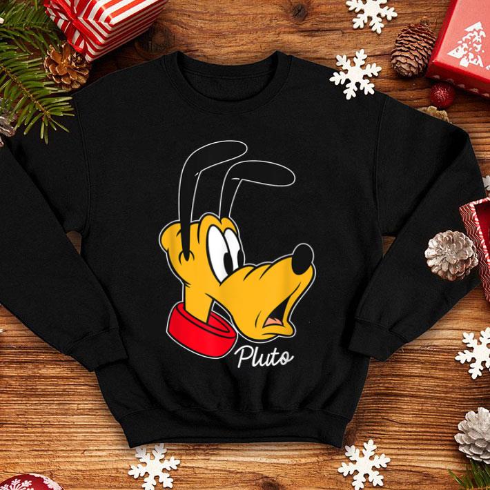 Pluto Surprised Face Portrait Graphic Shirt 4 - Pluto Surprised Face Portrait Graphic Shirt