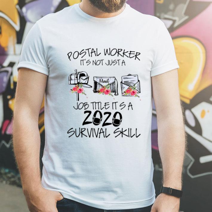 Postal Worker It's Not Just A Job Title It's A Survival Skill shirt 12 Postal Worker It's Not Just A Job Title It's A Survival Skill shirt