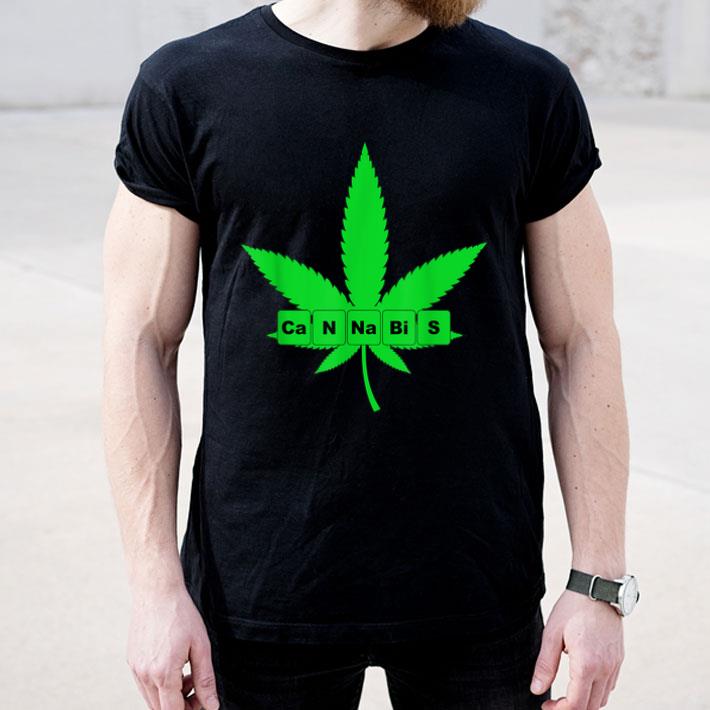 Pot Smoker Chemistry Science Table Of Elements Cannabis Shirt 4 - Pot Smoker Chemistry Science Table Of Elements Cannabis Shirt