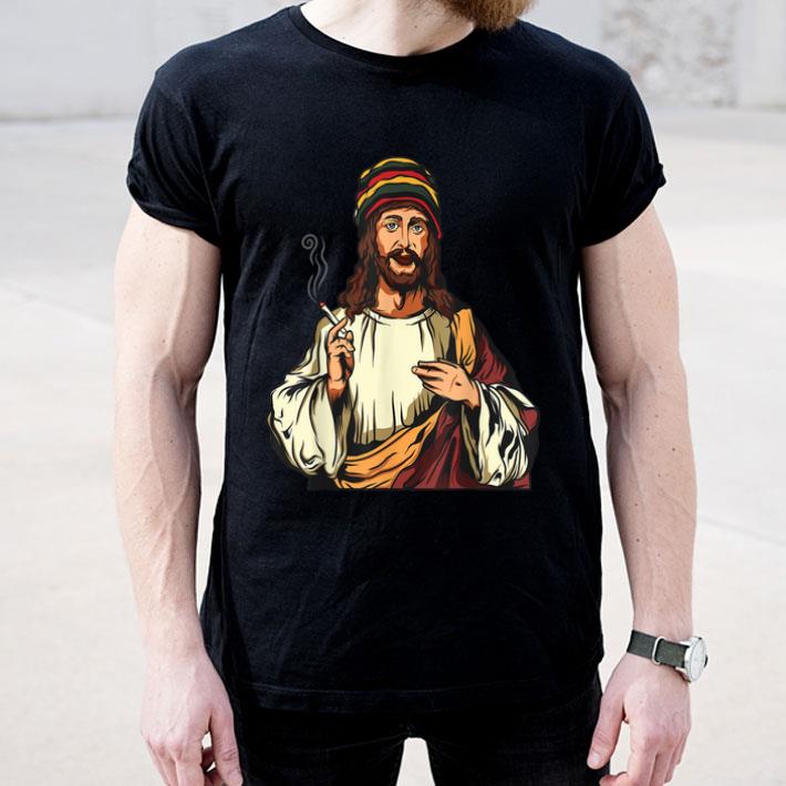 Pot Smoking Jesus Christ Cannabis Weed THC CBD Shirt 8 Pot Smoking Jesus Christ Cannabis Weed THC CBD Shirt