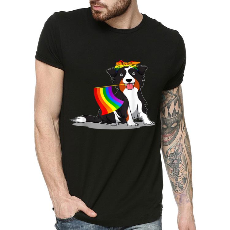 Pride LGBT Flag Gay Be Lesbian Australian Shepherd Gifts Shirt 4 - Pride LGBT Flag Gay Be Lesbian Australian Shepherd Gifts Shirt