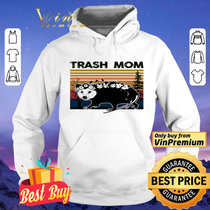 Raccoon trash mom vintage shirt 4 - Raccoon trash mom vintage shirt