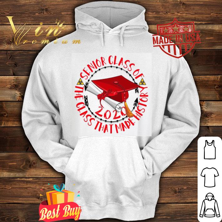 Red Senior Class of 2020 The class that made history Coronavirus shirt
