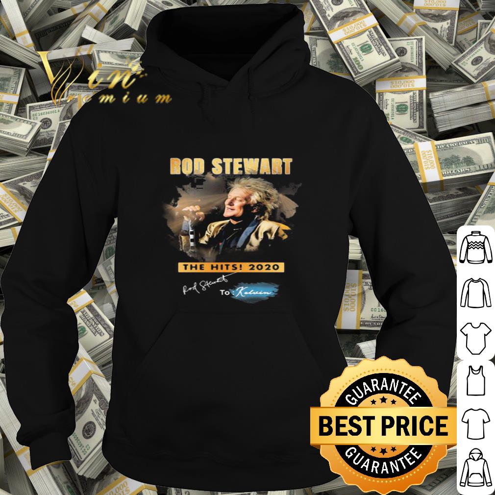 Roderick David Rod Stewart The Hits 2020 signature To Kelvin shirt