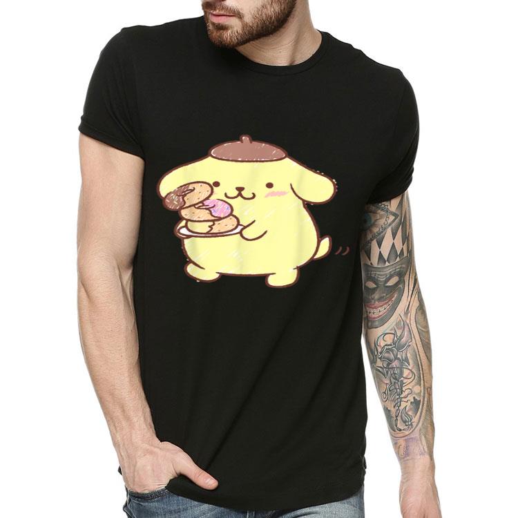 Sanrio Pom Pom Purin Donuts Golden Retriever Dog Shirt 4 - Sanrio Pom Pom Purin Donuts Golden Retriever Dog Shirt