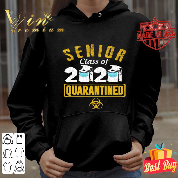 Senior Class of 2020 Quarantine Graduation Covid-19 shirt