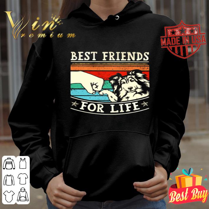Shetland Sheepdog best friends for life vintage shirt