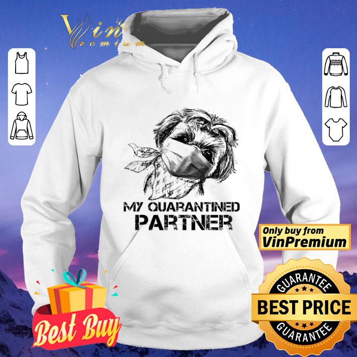 Shih Tzu Mask My Quarantined Partner shirt