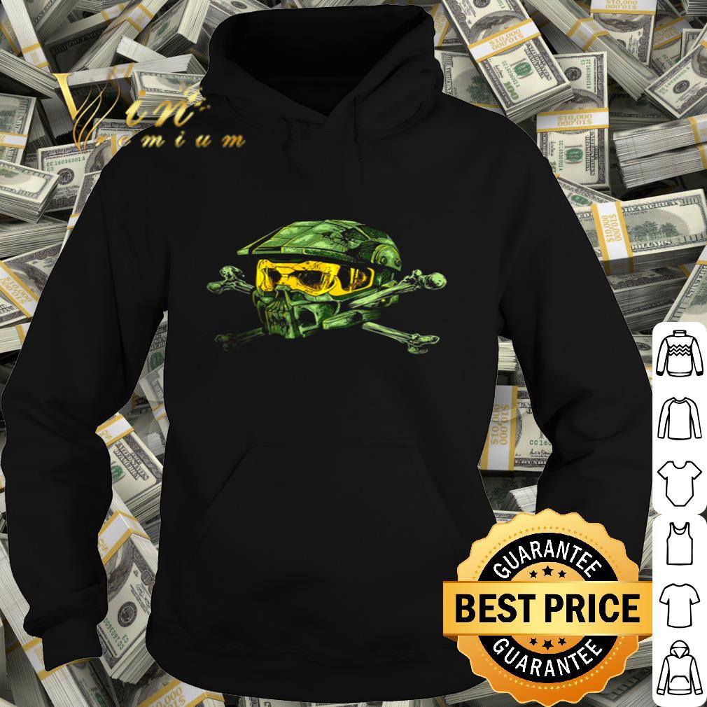 Skull Halo The Master Chief Collection Motorcycle Helmets shirt