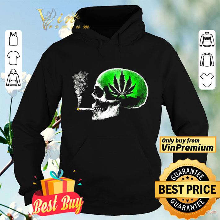 Skull Smoking Cannabis shirt Skull Smoking Cannabis shirt 4 - Skull Smoking Cannabis shirt