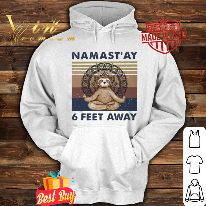 Sloth yoga chill namastay 6 feet away Coronavirus shirt Sloth yoga chill namastay 6 feet away Coronavirus shirt 4 - Sloth yoga chill namastay 6 feet away Coronavirus shirt