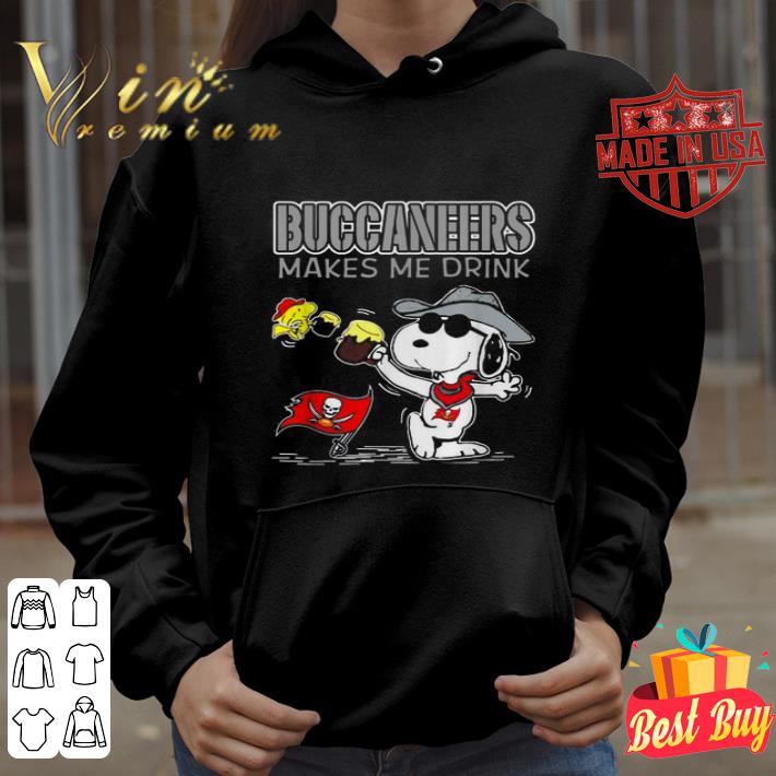 Snoopy Tampa Bay Buccaneers makes me drink honey shirt Snoopy Tampa Bay Buccaneers makes me drink honey shirt 4 - Snoopy Tampa Bay Buccaneers makes me drink honey shirt