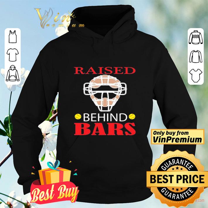 Softball raised behind bars shirt Softball raised behind bars shirt 4 - Softball raised behind bars shirt