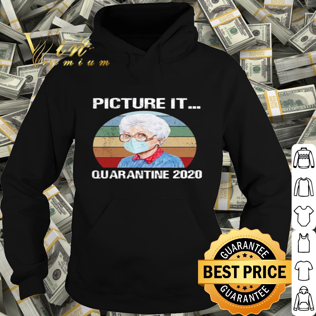 Sophia Petrillo mask picture it quarantined 2020 vintage shirt