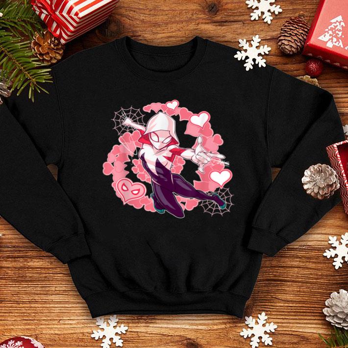 Spider Man Into the Spider Verse Gwen Stacy Hearts Shirt Spider Man Into the Spider Verse Gwen Stacy Hearts Shirt 4 - Spider Man Into the Spider Verse Gwen Stacy Hearts Shirt