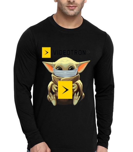 Star Wars Baby Yoda Hug Videotron Mask Covid 19 Shirt 4 - Star Wars Baby Yoda Hug Videotron Mask Covid-19 Shirt