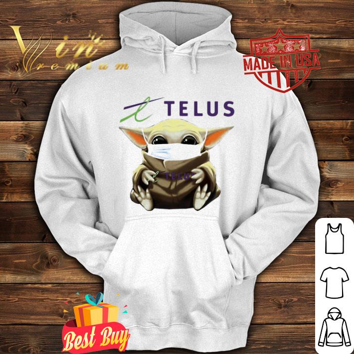 Star Wars Baby Yoda mask Telus Coronavirus shirt