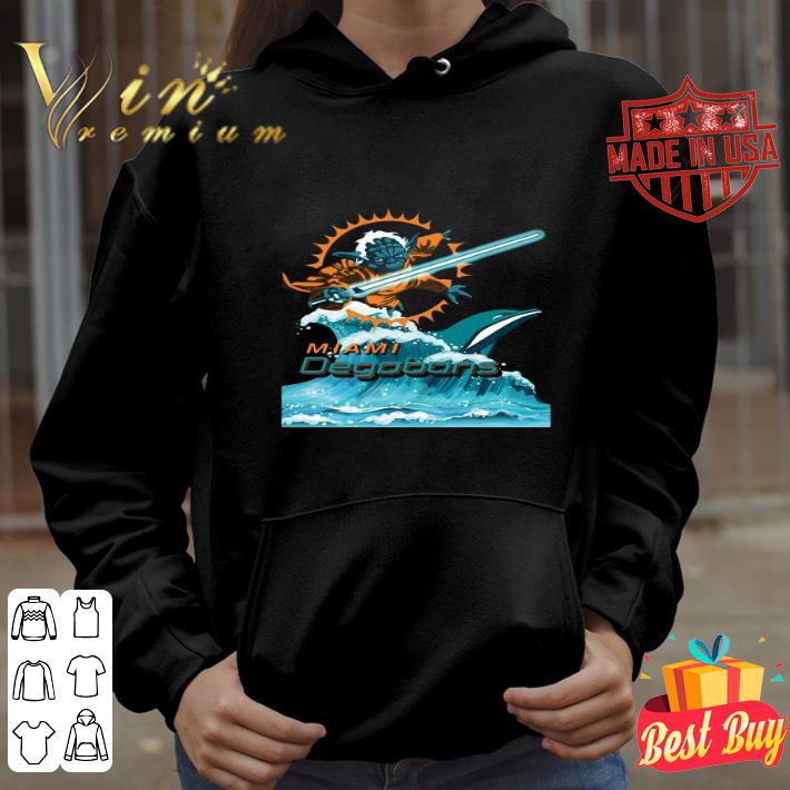 Star Wars Master Yoda Miami Dolphins Degobons shirt