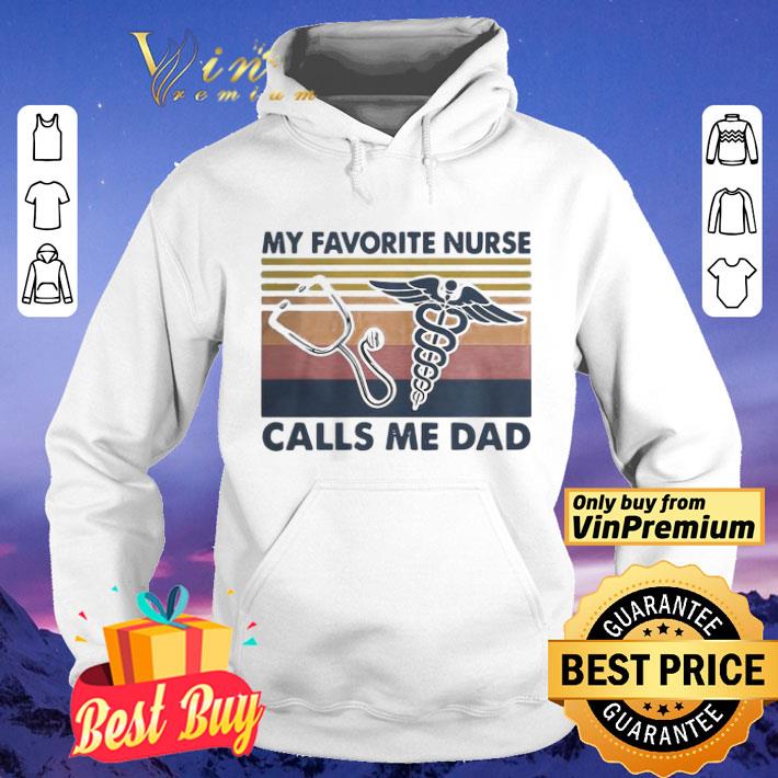 Stethoscope caduceus as a symbol my favorite nurse calls me dad vintage shirt Stethoscope caduceus as a symbol my favorite nurse calls me dad vintage shirt 4 - Stethoscope caduceus as a symbol my favorite nurse calls me dad vintage shirt