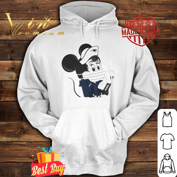 Strong Minnie Mouse Tattoos New England Patriots Coronavirus shirt