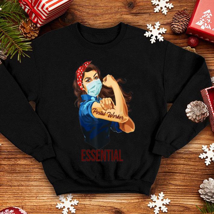 Strong Woman Tattoos Postal Worker Essential shirt