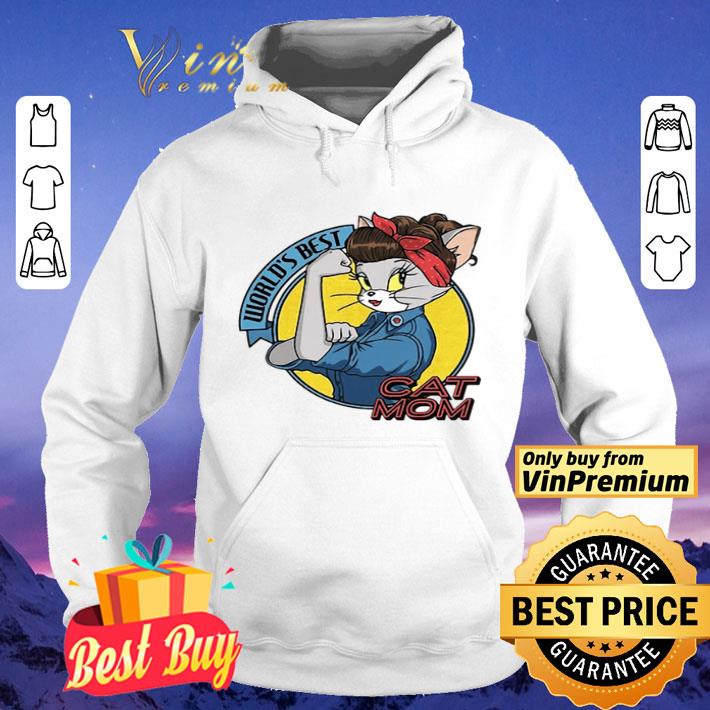 Strong world’s best cat mom shirt