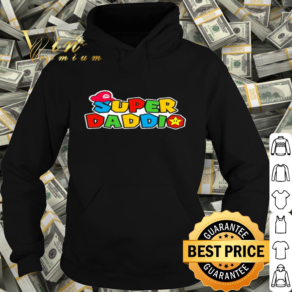 Super Daddio Daddy and Super Mario Father's day shirt Super Daddio Daddy and Super Mario Father s day shirt 4 - Super Daddio Daddy and Super Mario Father's day shirt