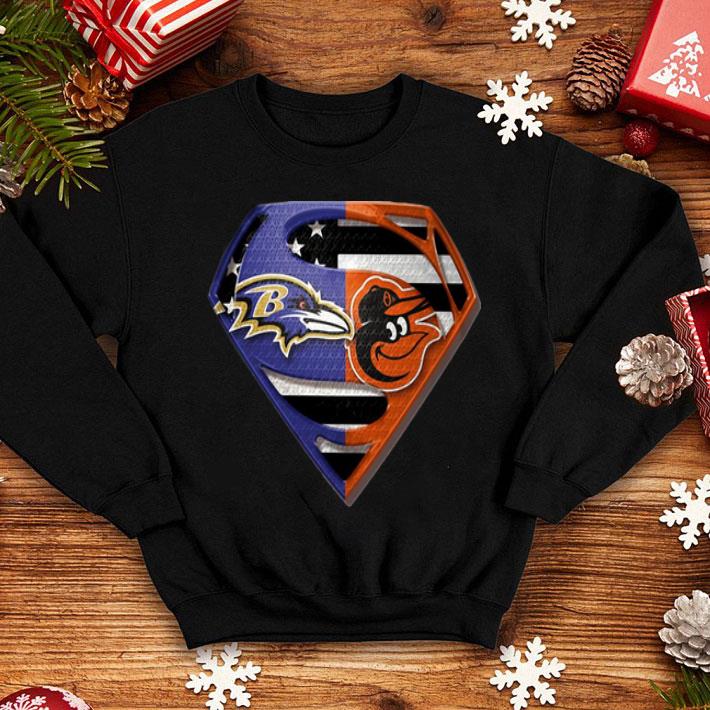 Superman Baltimore Ravens And Baltimore Orioles shirt Superman Baltimore Ravens And Baltimore Orioles shirt 4 - Superman Baltimore Ravens And Baltimore Orioles shirt