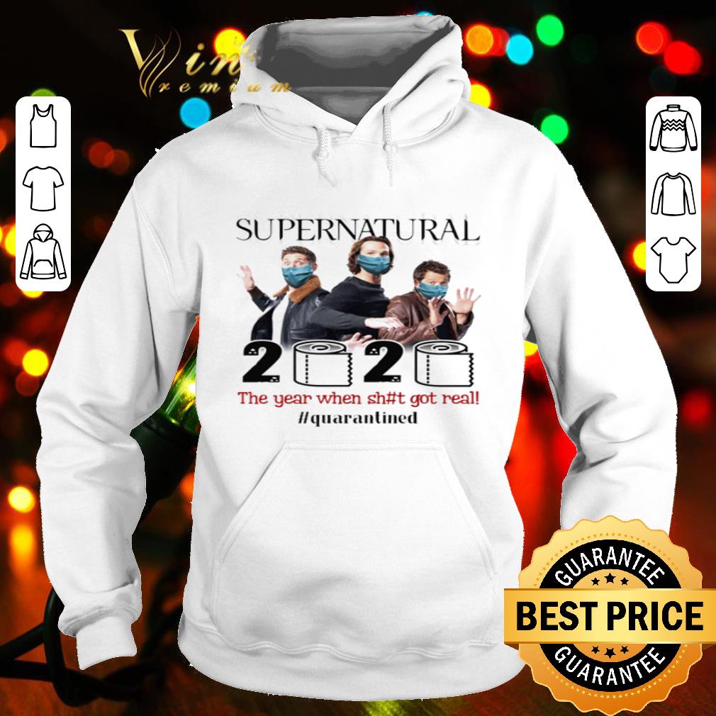 Supernatural 2020 the year when shit got real #quarantined Coronavirus shirt Supernatural 2020 the year when shit got real quarantined Coronavirus shirt 4 - Supernatural 2020 the year when shit got real #quarantined Coronavirus shirt