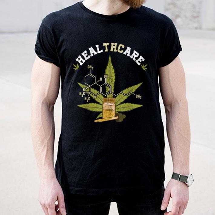 THC Healthcare Molecule Weed Cannabis 420 Pot Leaf Marijuana Shirt 4 - THC Healthcare Molecule Weed Cannabis 420 Pot Leaf Marijuana Shirt