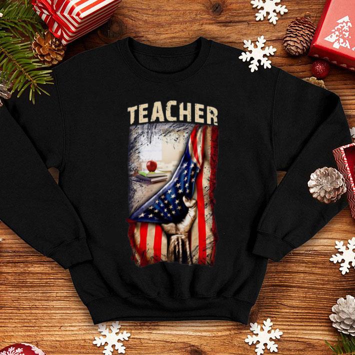 Teacher Strong American Flag shirt 12 Teacher Strong American Flag shirt