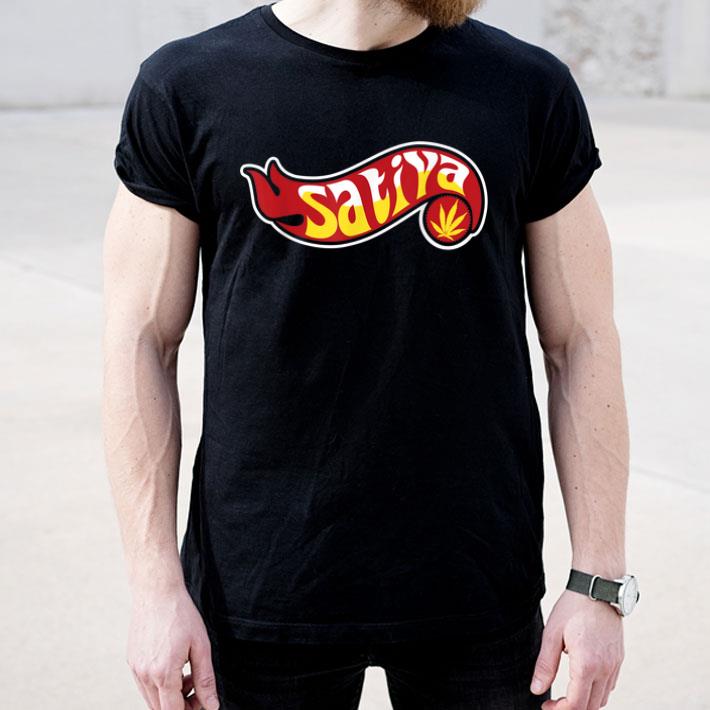 Team Sativa Cannabis Racing Logo Shirt 4 - Team Sativa Cannabis Racing Logo Shirt