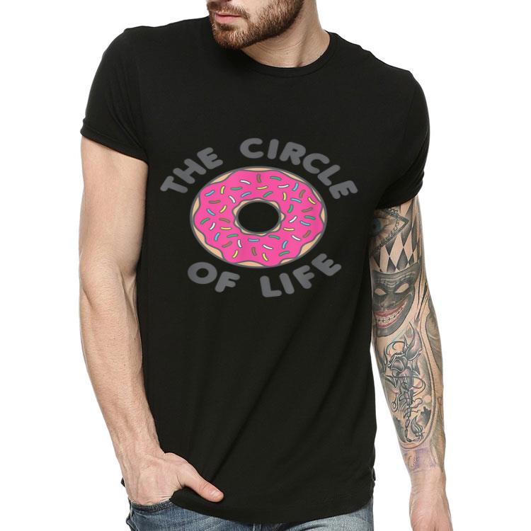 The Circle of Life Donut Strawberry Sprinkles Sweet Food Shirt