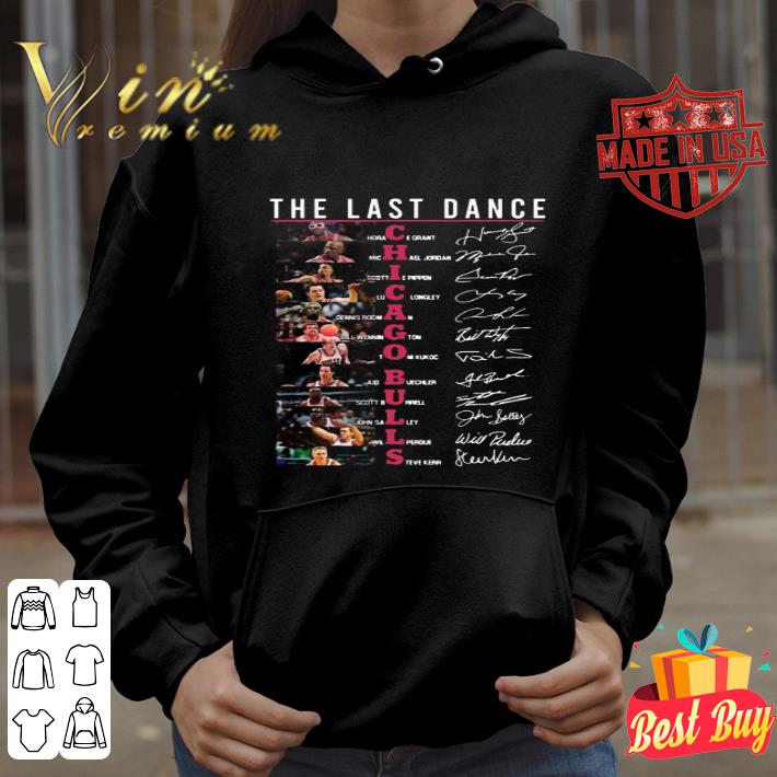 The Last Dance Chicago Bulls Basketball Team Players Signatures shirt