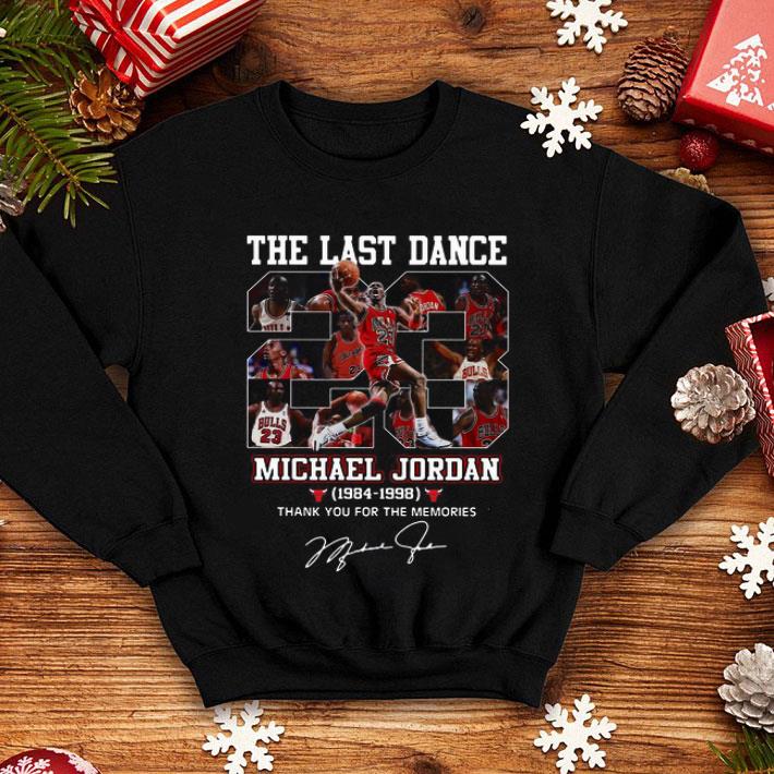 The Last Dance Michael Jordan Thank You For The Memories Signature shirt 4 - The Last Dance Michael Jordan Thank You For The Memories Signature shirt