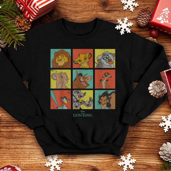 The Lion King Characters 90s Grid Shirt 8 The Lion King Characters 90s Grid Shirt
