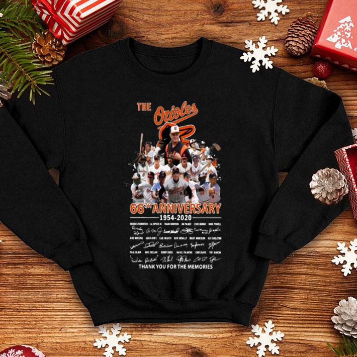 The Orioles 66th Anniversary Thank You For The Memories Signatures shirt 1 The Orioles 66th Anniversary Thank You For The Memories Signatures shirt