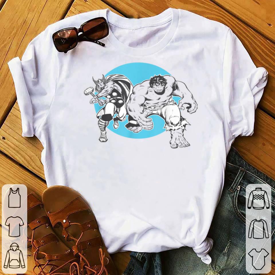 Thor and Hulk Friends Classic Retro Comic Art Shirt 4 - Thor and Hulk Friends Classic Retro Comic Art Shirt