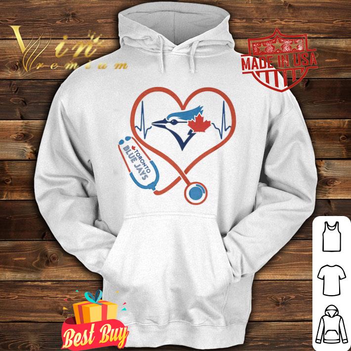 Toronto Blue Jays Stethoscope Heartbeat shirt