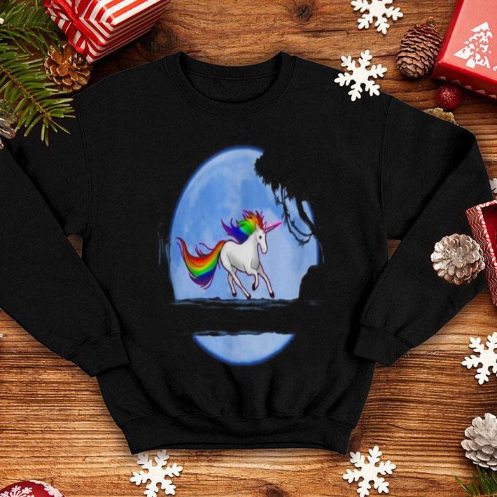 Unicorn On The Moon shirt