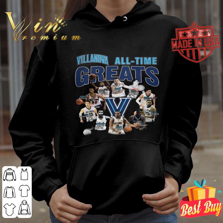 Villanova Wildcats All time Greats Baseball signatures shirt 4 - Villanova Wildcats All-time Greats Baseball signatures shirt