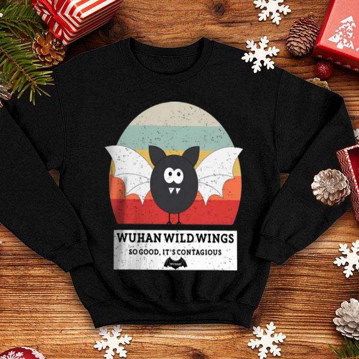Vintage Bat Wuhan Wild Wings So Good It’s Contagious Covid-19 shirt