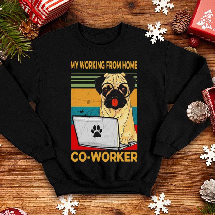Vintage Bulldog My Working From Home Co-Worker shirt