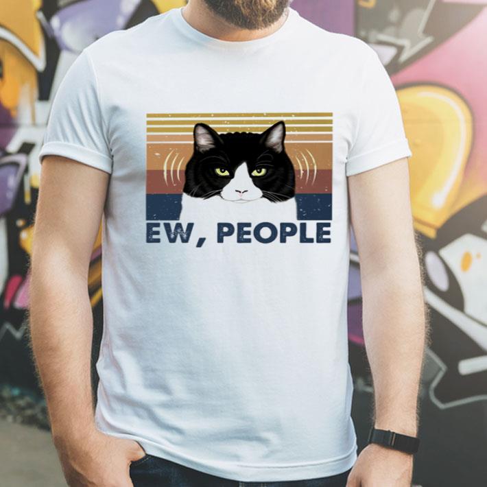 Vintage Cat Ew People shirt