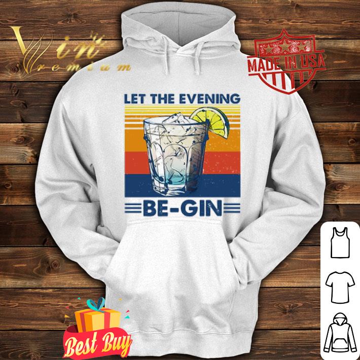 Vintage Cocktail Let the evening be-gin shirt Vintage Cocktail Let the evening be gin shirt 4 - Vintage Cocktail Let the evening be-gin shirt