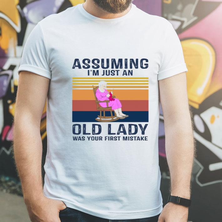 Vintage Grandma Assuming I’m Just An Old Lady Was Your First Mistake shirt 12 Vintage Grandma Assuming I’m Just An Old Lady Was Your First Mistake shirt