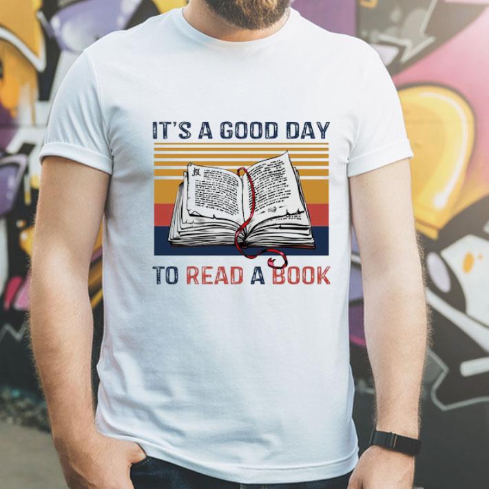 Vintage It’s A Good Day To Read A Book shirt