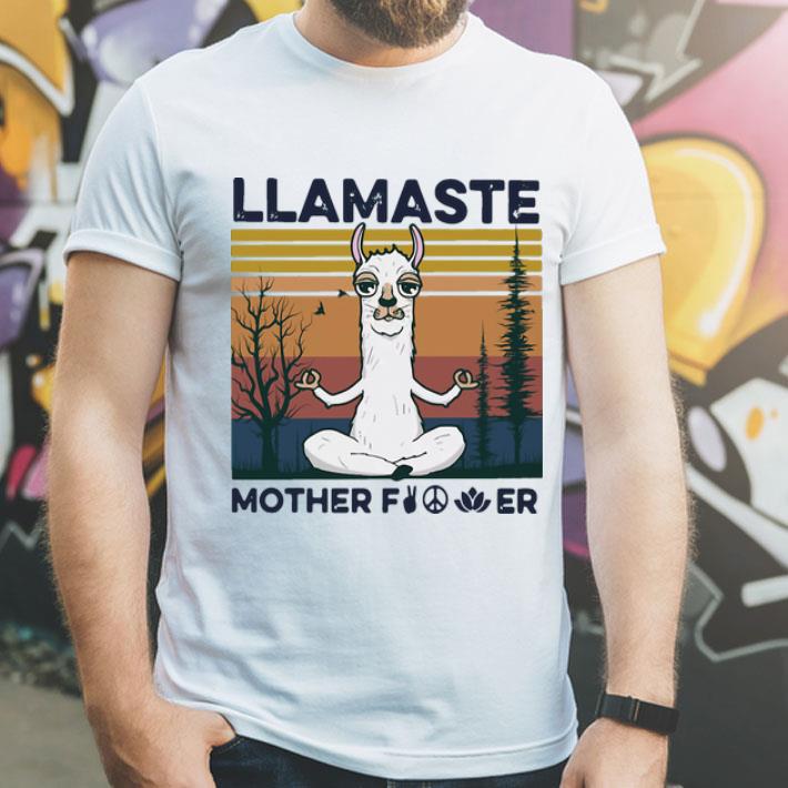 Vintage Lama Yoga Llamaste Mother Fucker shirt 1 Vintage Lama Yoga Llamaste Mother Fucker shirt